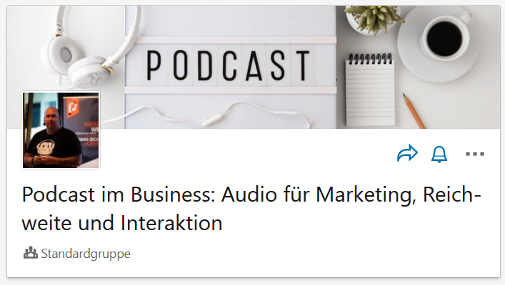 Beispiel einer LinkedIn Gruppe