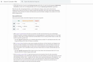 cwv-google-dokumentation