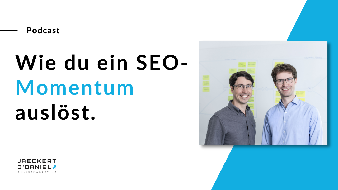Podcast über SEO Momentum