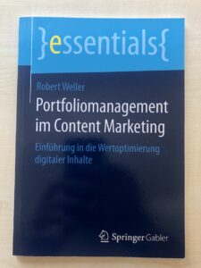 Content Portfolio Management Buch Robert Weller