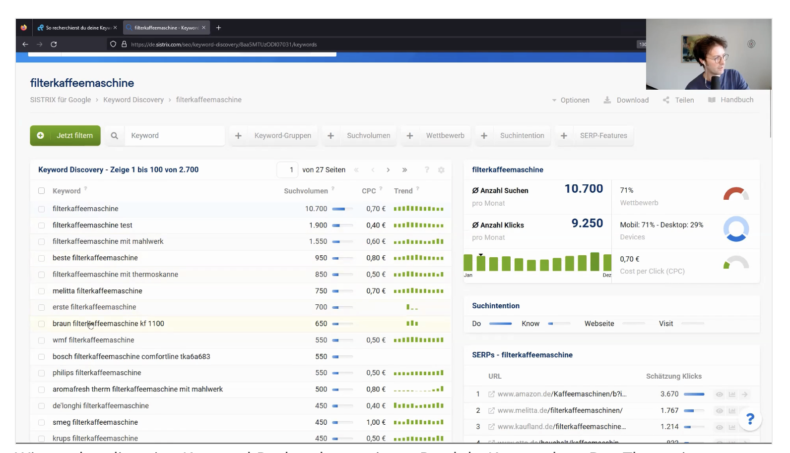 Keyword Recherche Wertvolle Suchbegriffe