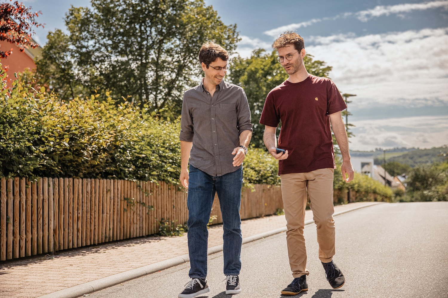 Fabian und Benjamin SEO Berater im Gespräch